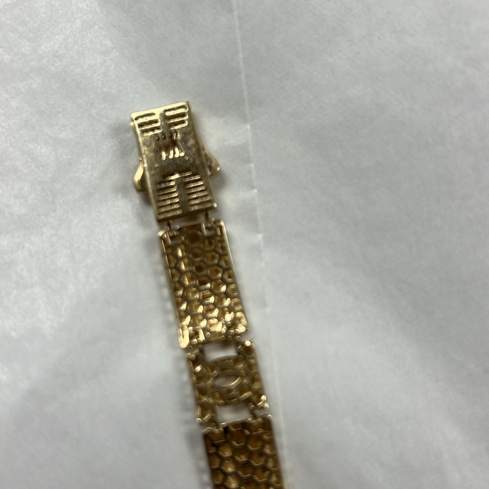 Bracelet Solid 14k Yellow Gold - image 3